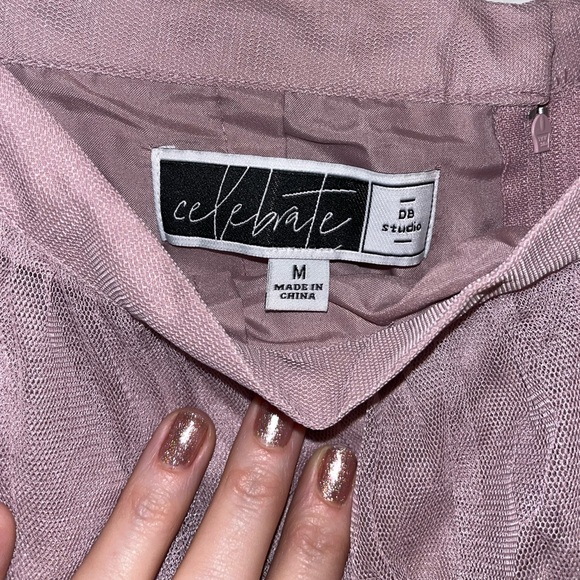 David's Bridal Signature Seperates Tulle Skirt in Quartz Size Medium - Picture 2 of 9